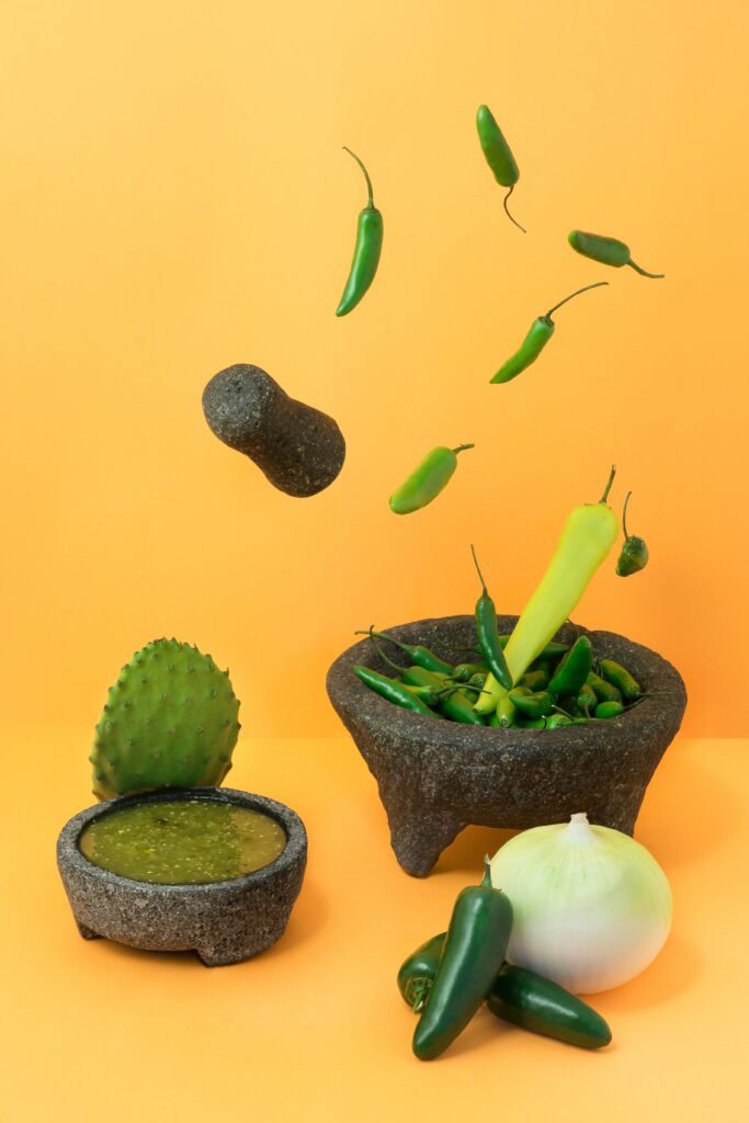 Tortillas de Sonora Mexique France piment chile nopal
